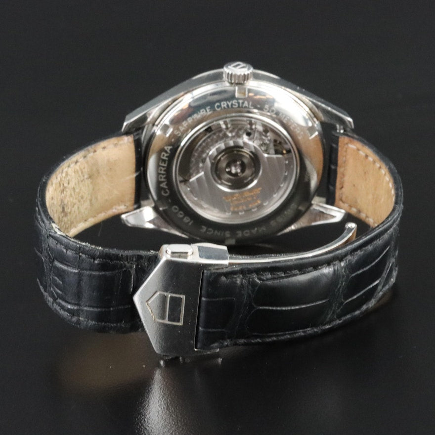 TAG Heuer Carerra Twin Time Automatic Watch Calibre 7