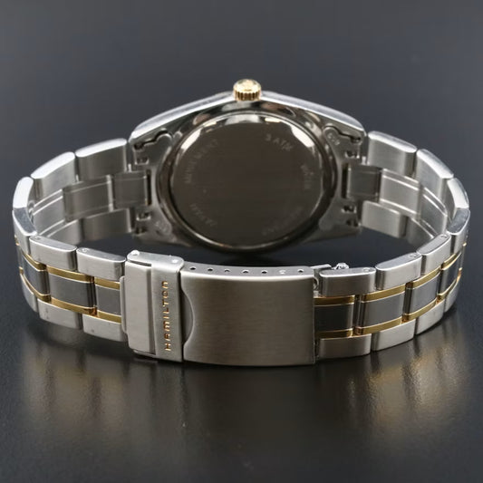 Hamilton Mastercraft Two-Tone Stainless Steel Quartz Watch 33.5mm