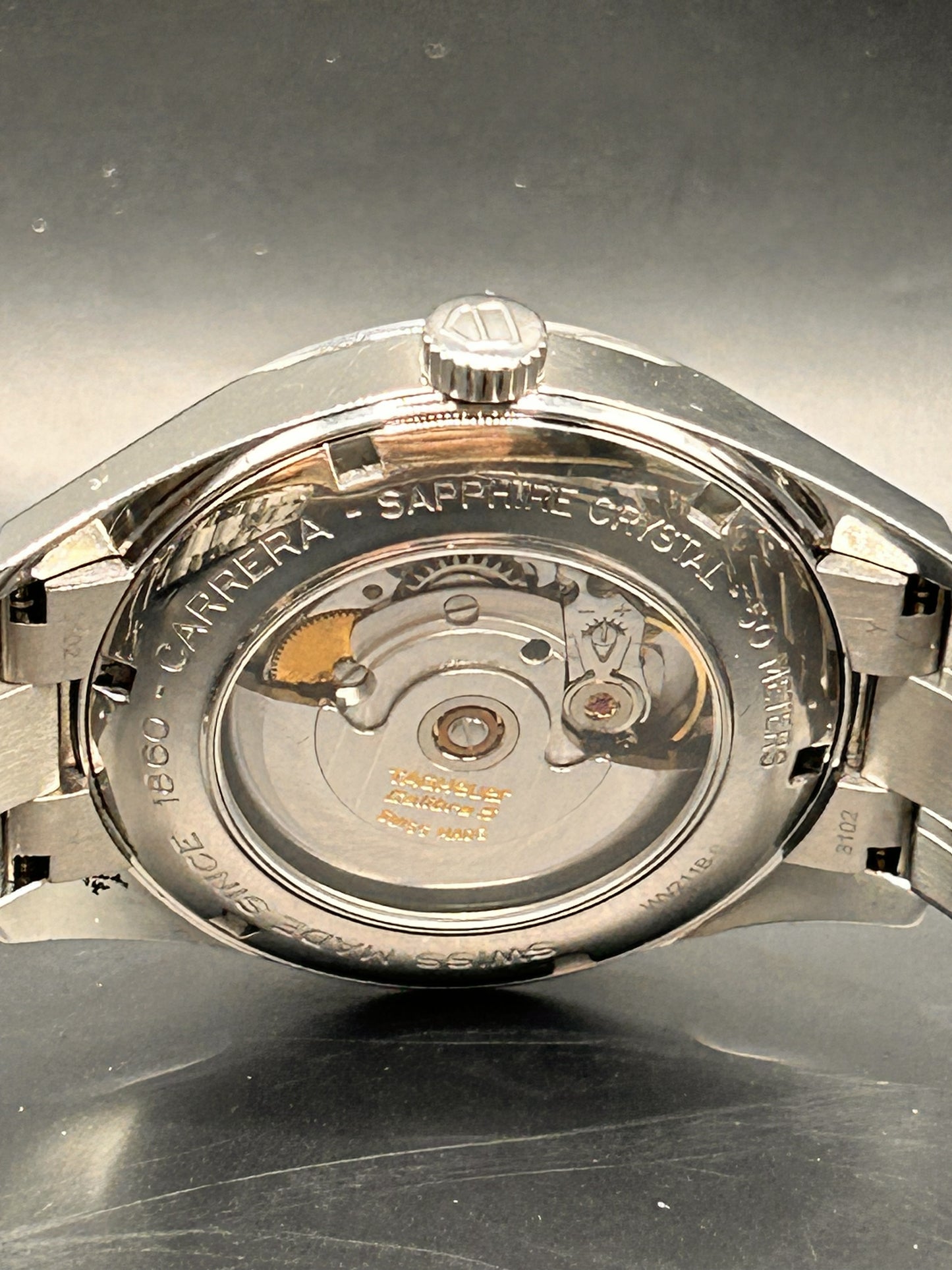TAG Heuer Carrera Calibre 5 Automatic c.2007 WV211B 39mm St Steel