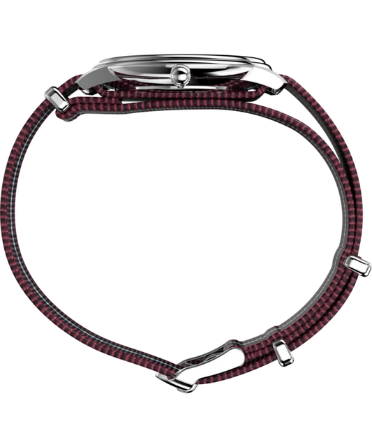 Timex Waterbury Metropolitan Sub-Second 39mm Fabric Strap Watch TW2Y27600VQ