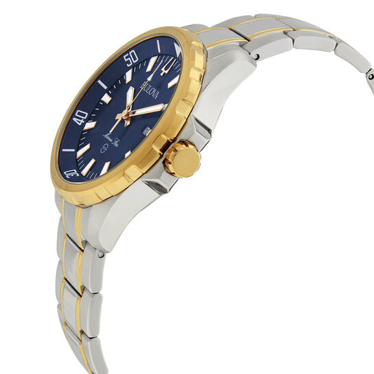 Bulova Marine Star Quartz Blue Dial Men's Watch