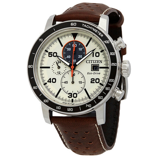 Citizen Brycen Chronograph Light Brown Dial Men's Watch