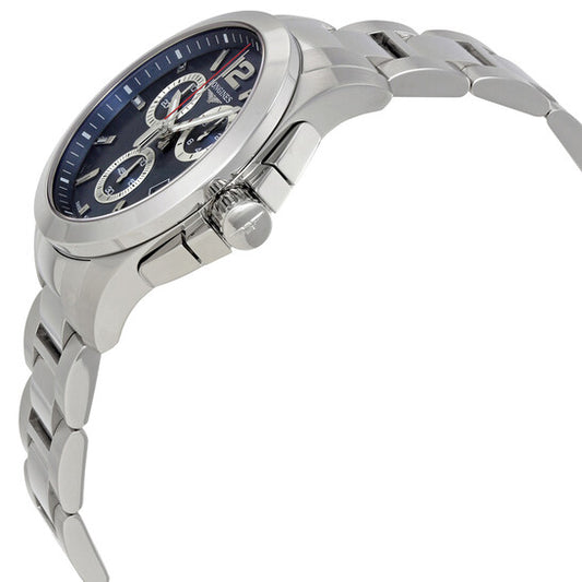 Longines Conquest Chronograph Blue Dial Men's Watch L37024966