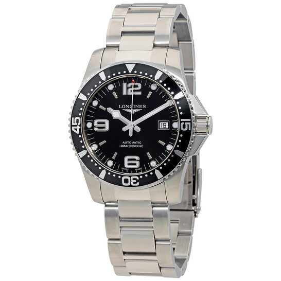Longines HydroConquest 41mm Automatic Black Dial Men's Watch