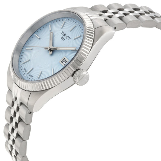 Tissot Ballade Quartz 34mm Ice Blue Ladies Watch T1562101135100