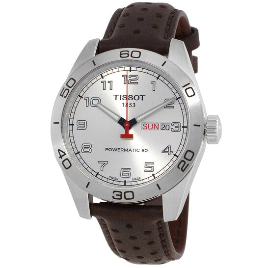 Tissot PRS 516 Powermatic 80 Automatic Silver Dial Men's Watch