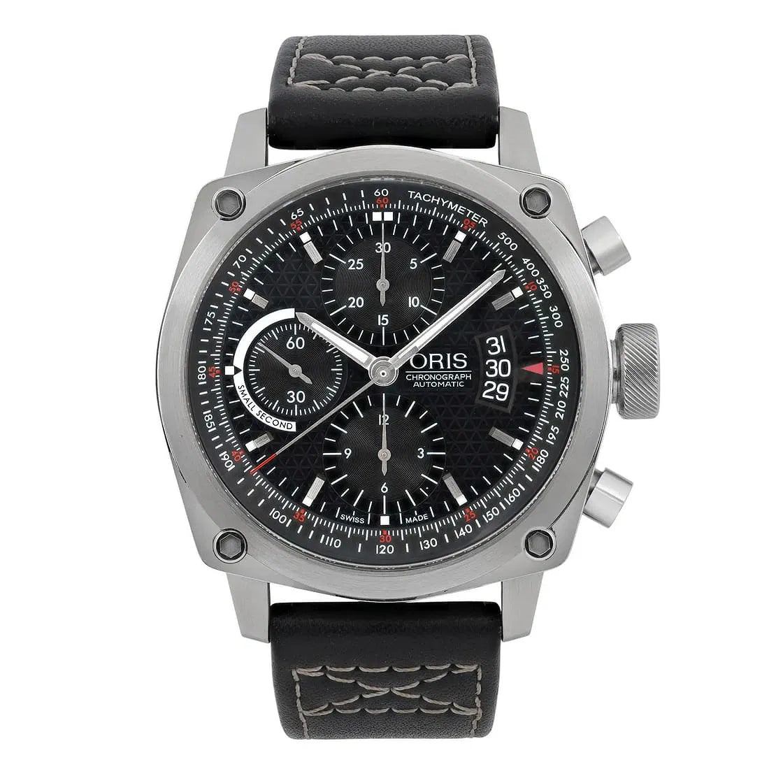 Oris BC4 Automatic Men's Watch 43mm Black Dial Stainless Steel
