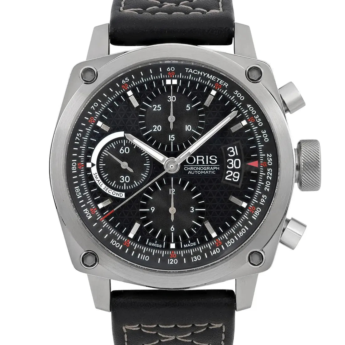 Oris BC4 Automatic Men's Watch 43mm Black Dial Stainless Steel