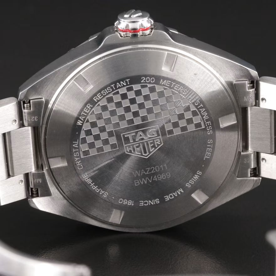 TAG Heuer Formula 1 Steel Ceramic Bezel 43mm Caliber 5 Automatic Watch WAZ2011