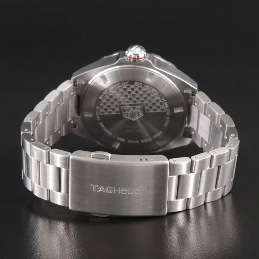 TAG Heuer Formula 1 Steel Ceramic Bezel 43mm Caliber 5 Automatic Watch WAZ2011