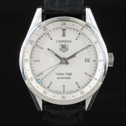 TAG Heuer Carerra Twin Time Automatic Watch Calibre 7