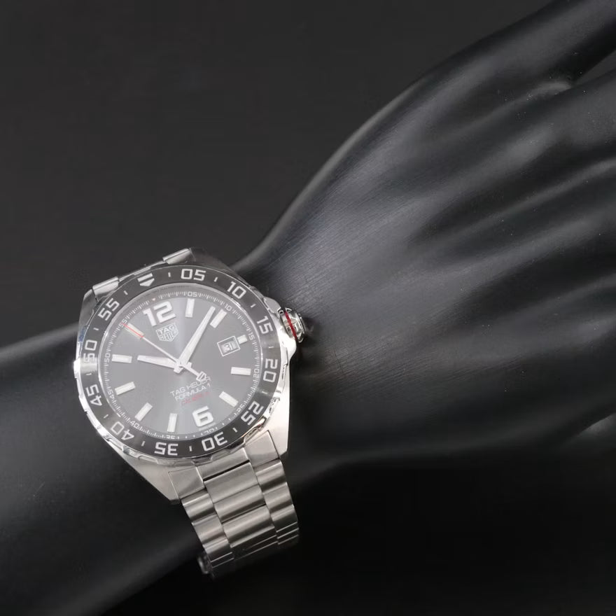 TAG Heuer Formula 1 Steel Ceramic Bezel 43mm Caliber 5 Automatic Watch WAZ2011