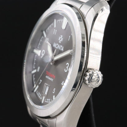 Monta Triumph Grey Dial 39mm Steel Automatic Watch