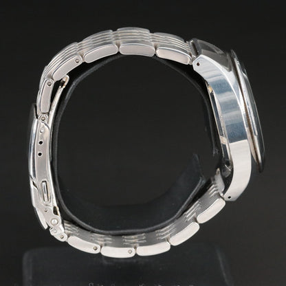 Seiko Mecha Sus Stainless Steel GMT Date Watch (Factory Serviced 09/2025)