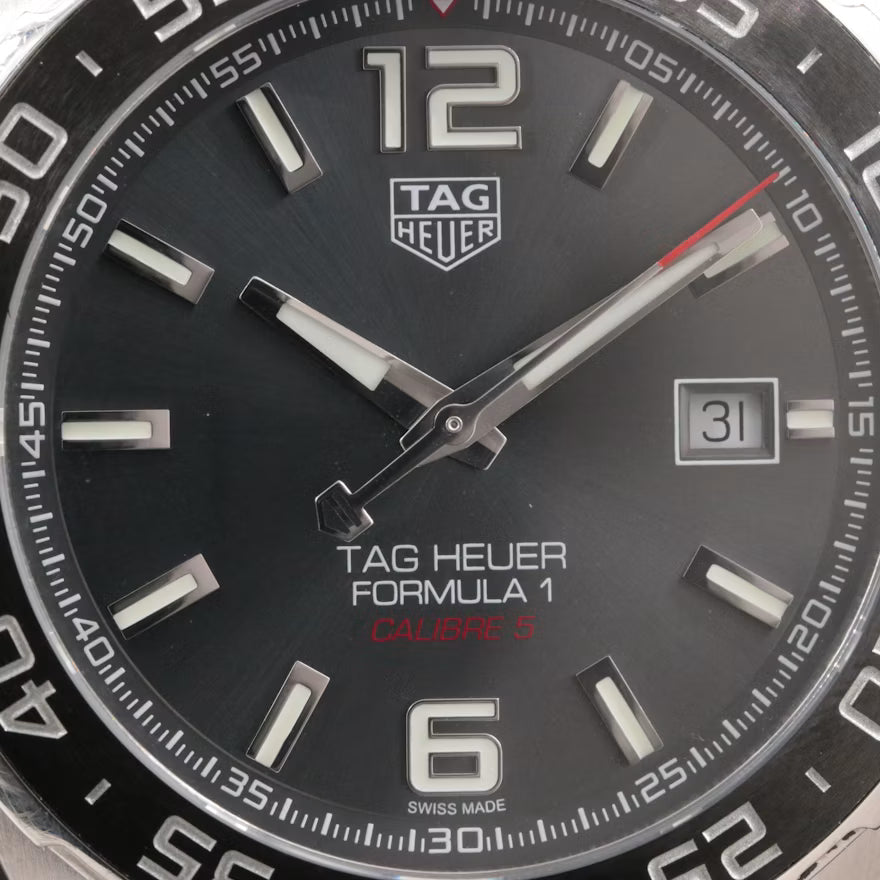 TAG Heuer Formula 1 Steel Ceramic Bezel 43mm Caliber 5 Automatic Watch WAZ2011