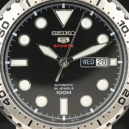 Seiko 5 Sports "Bottle Cap" Automatic Watch SRPC61K1 w Box & Papers