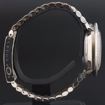 Forstner A-12 Black 39mm Steel Quartz Watch