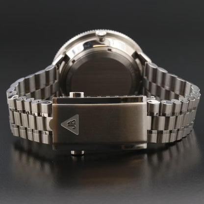 Forstner A-12 Black 39mm Steel Quartz Watch