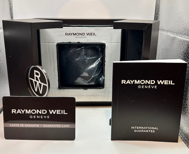 Raymond Weil - Geneve Toccata Steel Date Quartz Watch 34mm Unisex