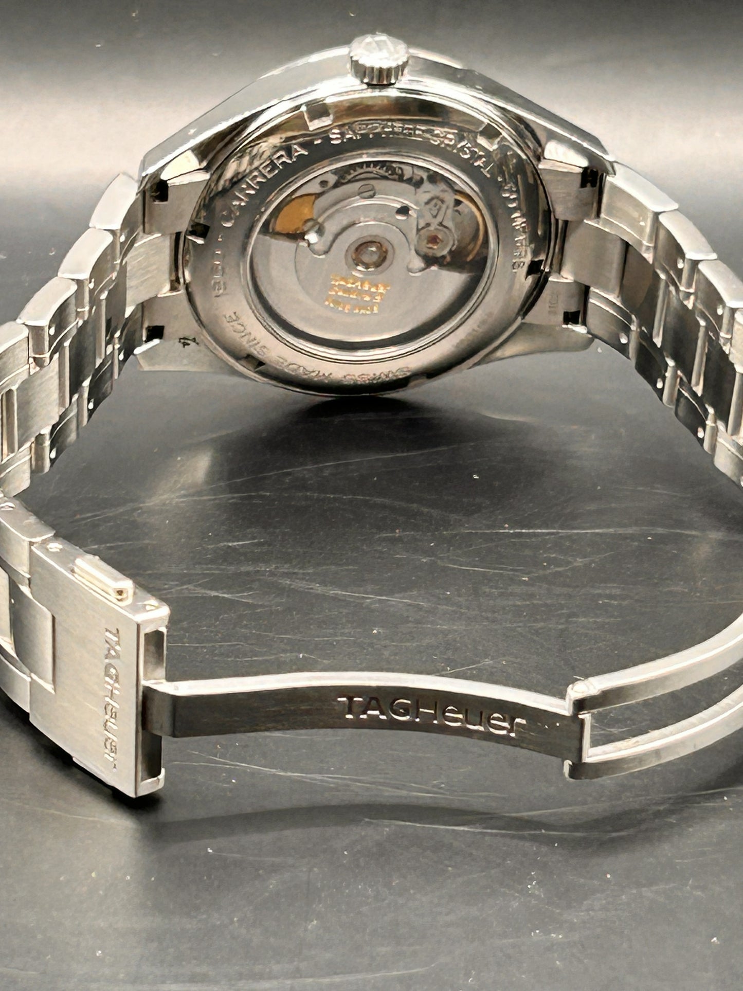 TAG Heuer Carrera Calibre 5 Automatic c.2007 WV211B 39mm St Steel