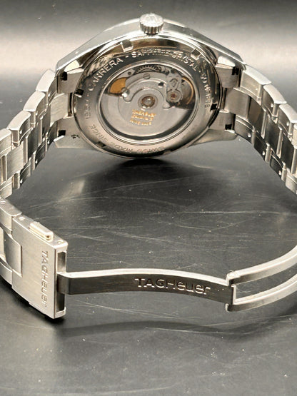 TAG Heuer Carrera Calibre 5 Automatic c.2007 WV211B 39mm St Steel