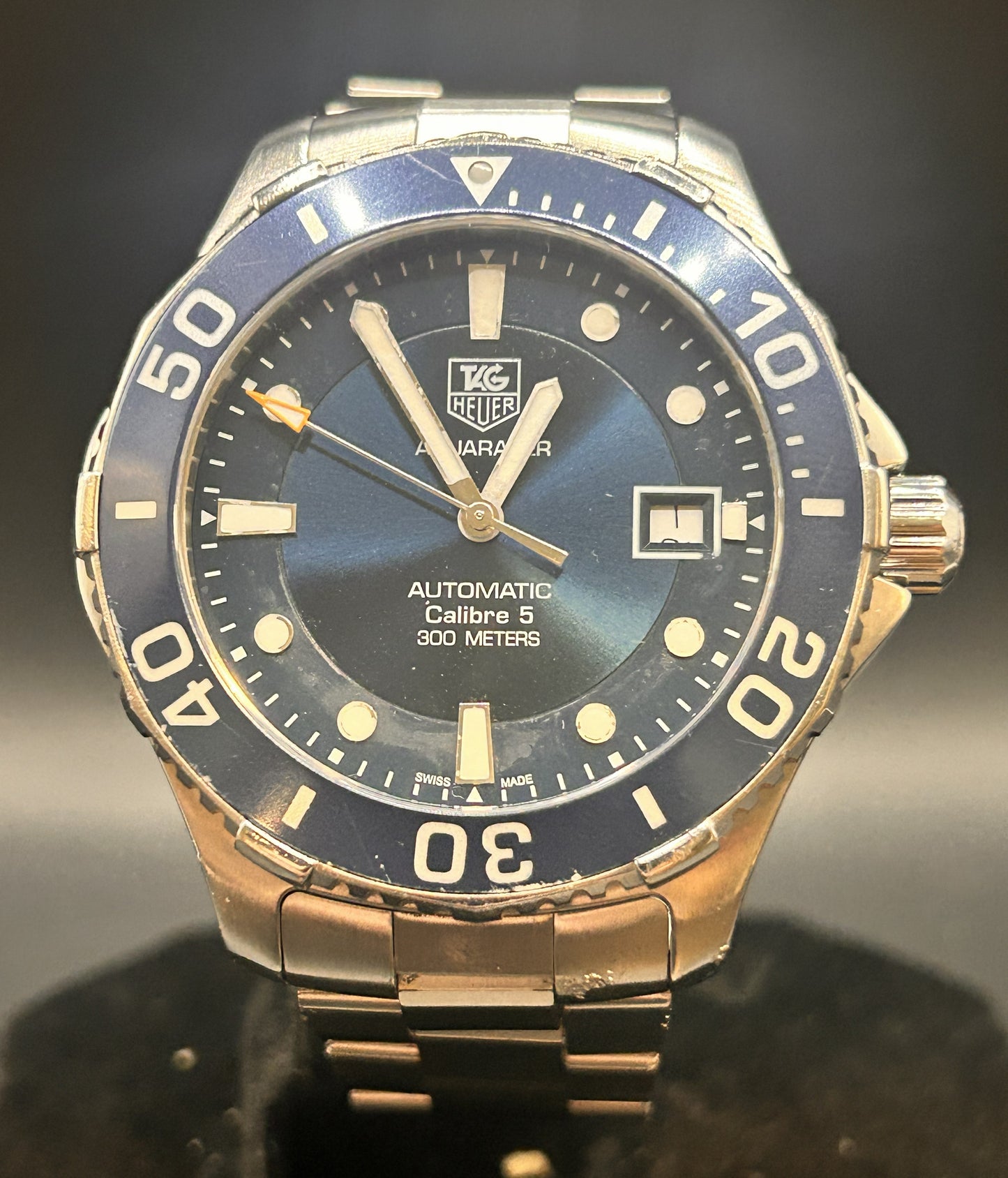 TAG Heuer Aquaracer Calibre 5 w/Box WAN2111 41mm Automatic