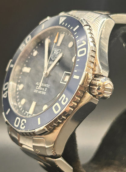 TAG Heuer Aquaracer Calibre 5 w/Box WAN2111 41mm Automatic