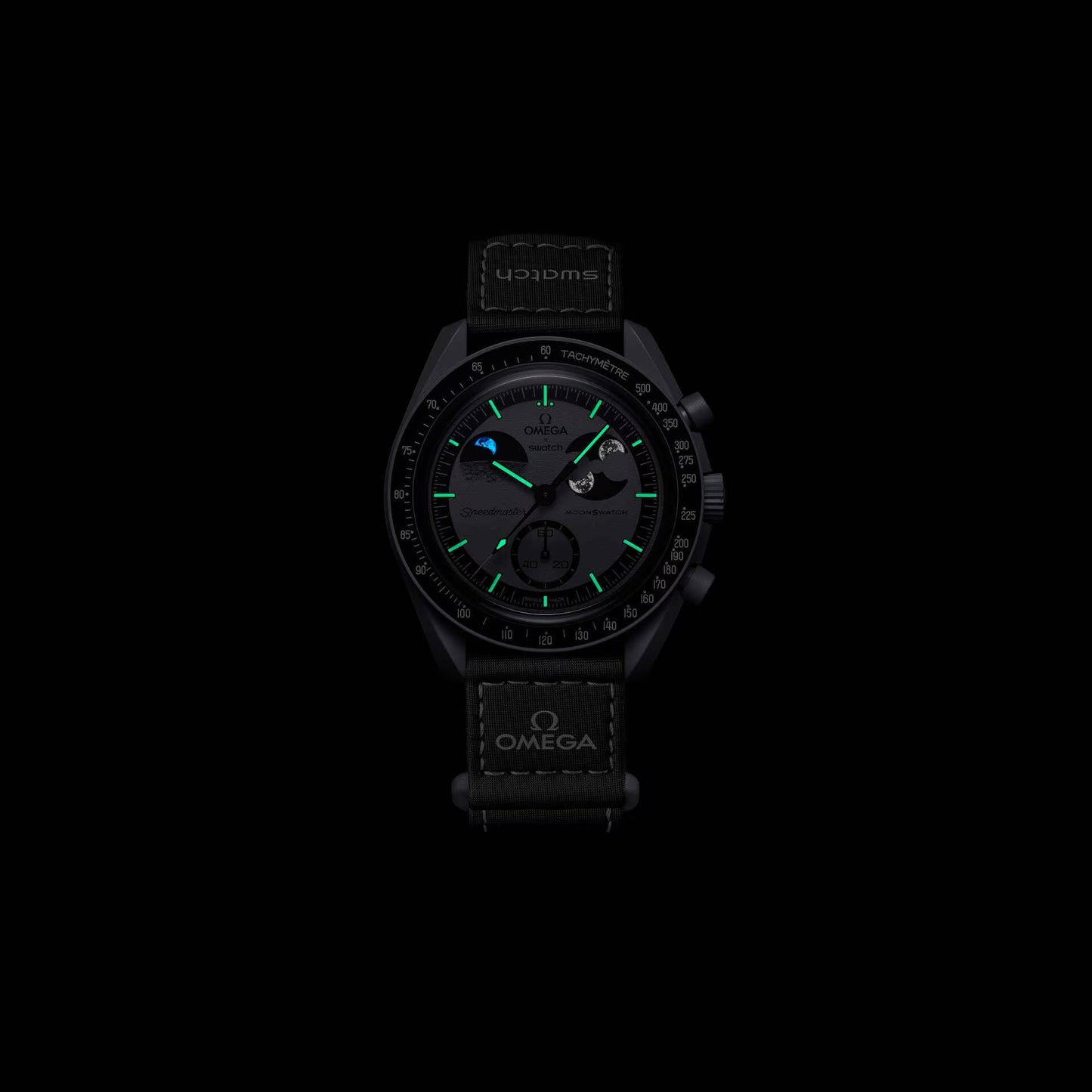 SWATCH - MOONSWATCH - MISSION TO EARTHPHASE S033M700 Quartz 42mm