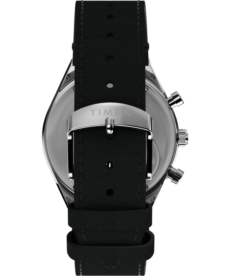 Peanuts® x Q Timex® Snoopy 40mm Leather Strap Watch