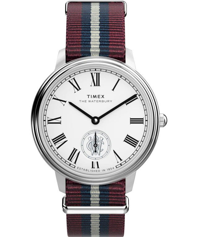 Timex Waterbury Metropolitan Sub-Second 39mm Fabric Strap Watch TW2Y27600VQ