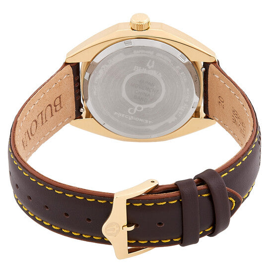 Bulova Jet Star Quartz Gold Dial Men's Watch