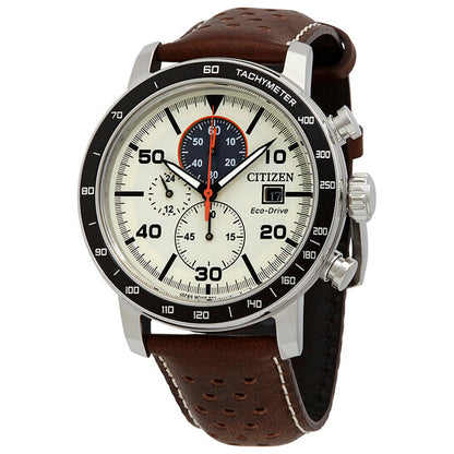 Citizen Brycen Chronograph Light Brown Dial Men's Watch