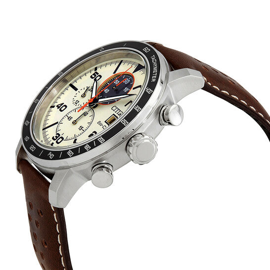 Citizen Brycen Chronograph Light Brown Dial Men's Watch