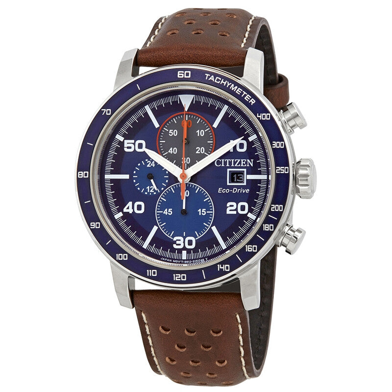 Citizen Brycen Eco-Drive 44mm Chronograph Men's Watch CA0648-09L