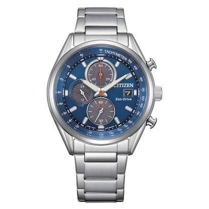 Citizen Chronograph Blue Dial Men's 40mm Eco-Drive Watch CA0459-79L