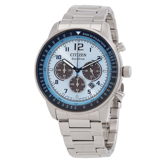 Citizen Chronograph Eco-Drive 44mm Blue Dial Men's Watch CA4500-83M