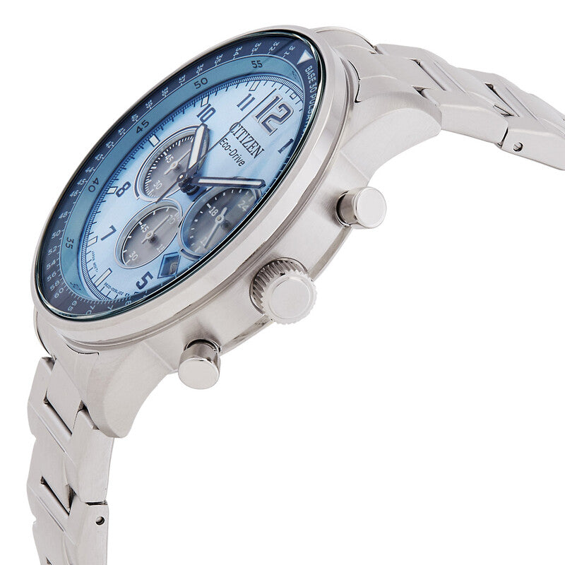 Citizen Chronograph Eco-Drive 44mm Blue Dial Men's Watch CA4500-83M