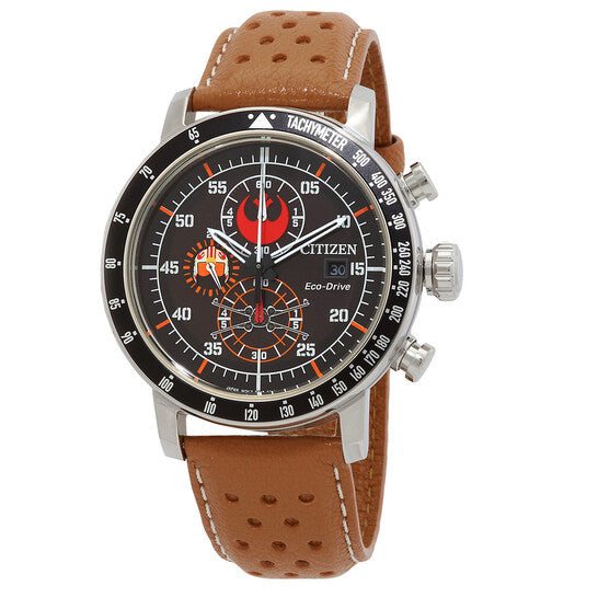 Citizen Rebel Pilot Chronograph Black Dial Men's Watch