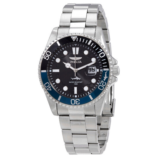 Invicta Pro Diver Quartz Black Dial Batman Bezel Men's Watch