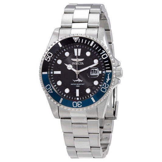 Invicta Pro Diver Quartz Black Dial Batman Bezel Men's Watch