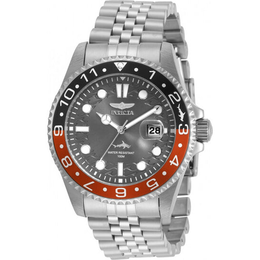 Invicta Pro Diver Quartz Charcoal Dial Coke Bezel Men's Watch