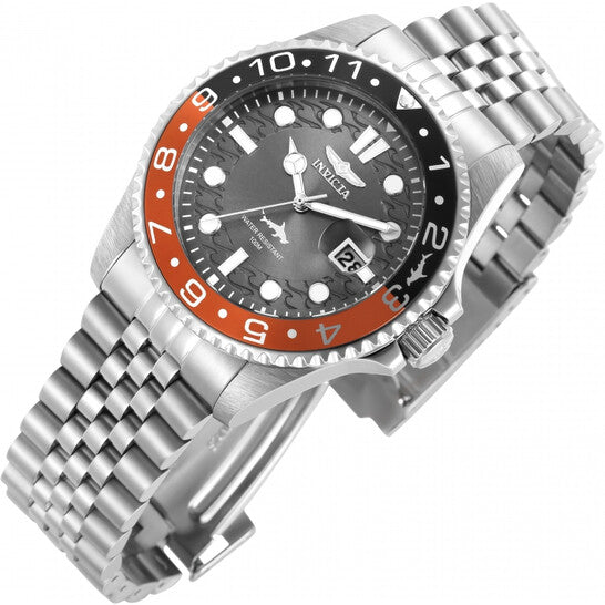 Invicta Pro Diver Quartz Charcoal Dial Coke Bezel Men's Watch