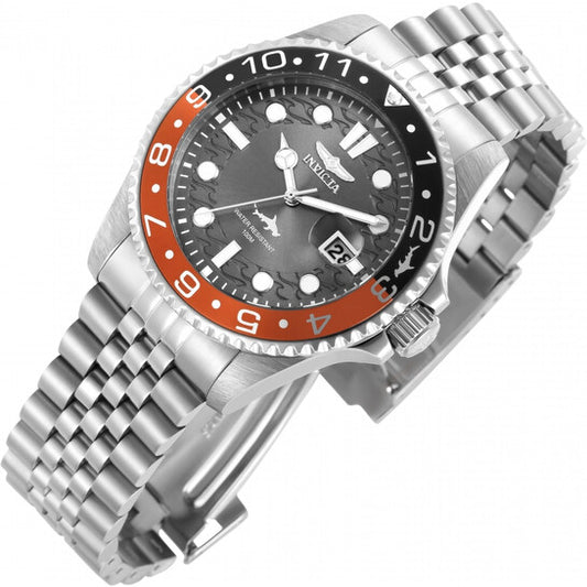 Invicta Pro Diver Quartz Charcoal Dial Coke Bezel Men's Watch