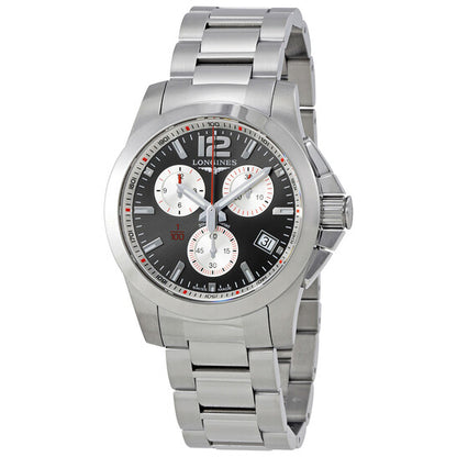 Longines Conquest Chronograph Grey Dial Men's Watch