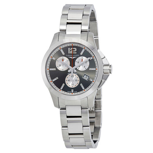 Longines Conquest Quartz Black Dial Men's Watch L33794796