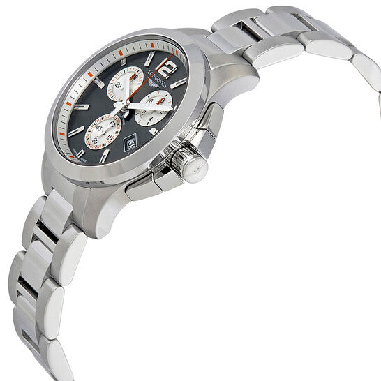 Longines Conquest Quartz Black Dial Men's Watch L33794796