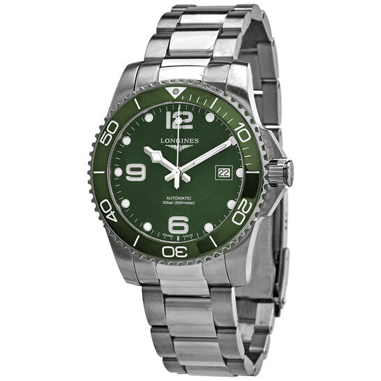 Longines HydroConquest Automatic Green Dial Men's Watch