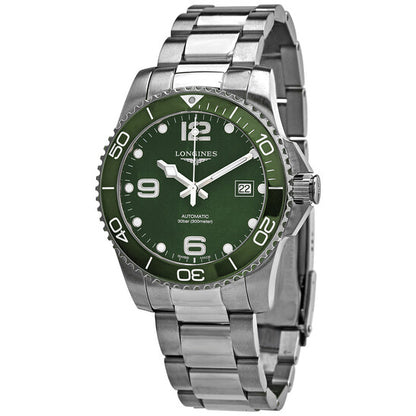Longines HydroConquest Automatic Green Dial Men's Watch