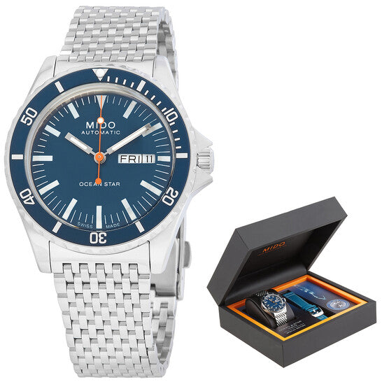 Mido Ocean Star Automatic Blue Dial Men's Watch