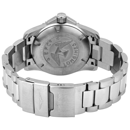 Longines HydroConquest 41mm Automatic Black Dial Men's Watch L37814566 - Black Dial Ceramic Insert